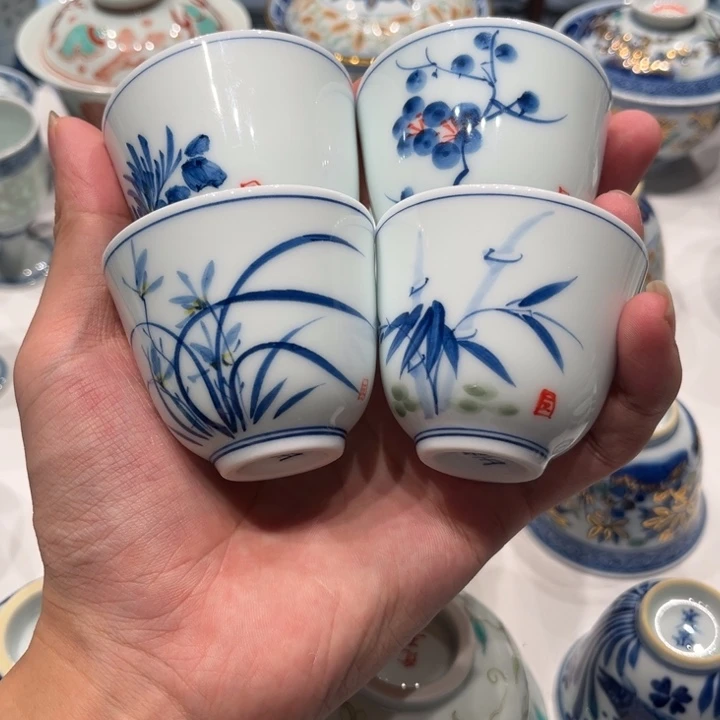 景德镇陶瓷杯子的