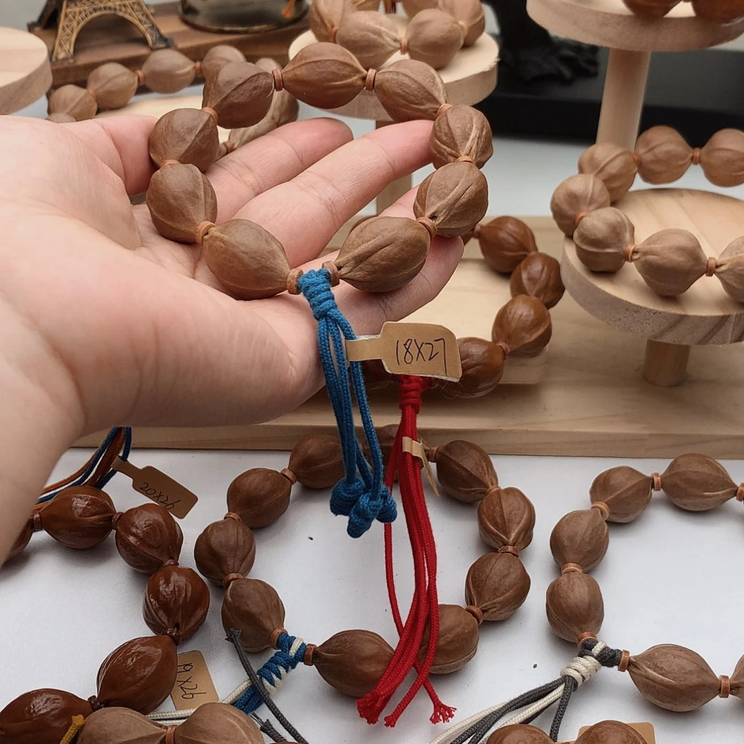 橄榄核手串1827梅林铁核