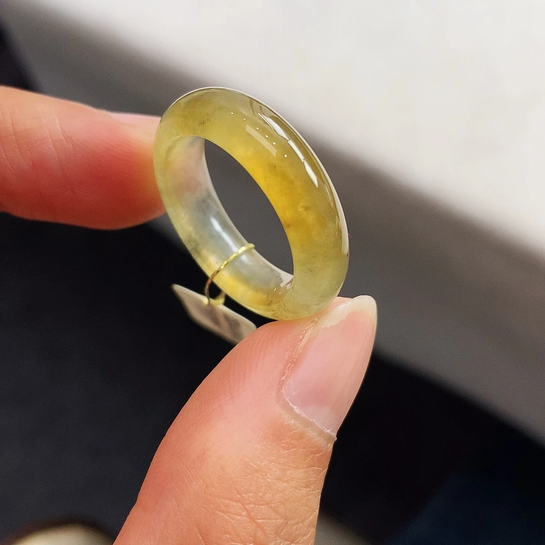 翡翠未镶嵌戒指14-15号