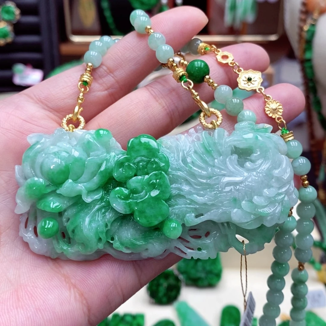 颈饰未镶嵌翡翠翡翠吊坠