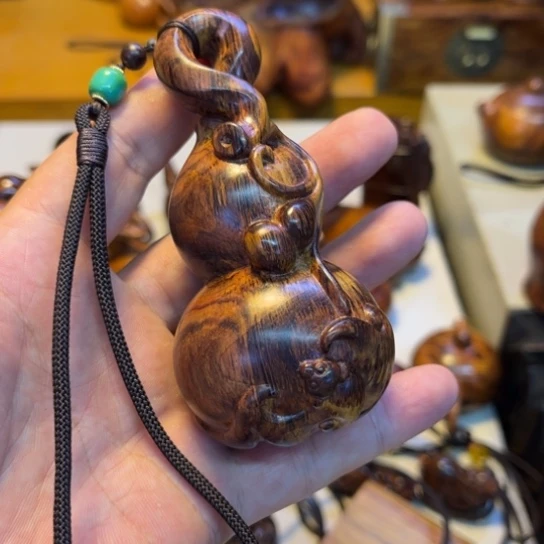 黄花梨/降香黄檀把件黄花梨