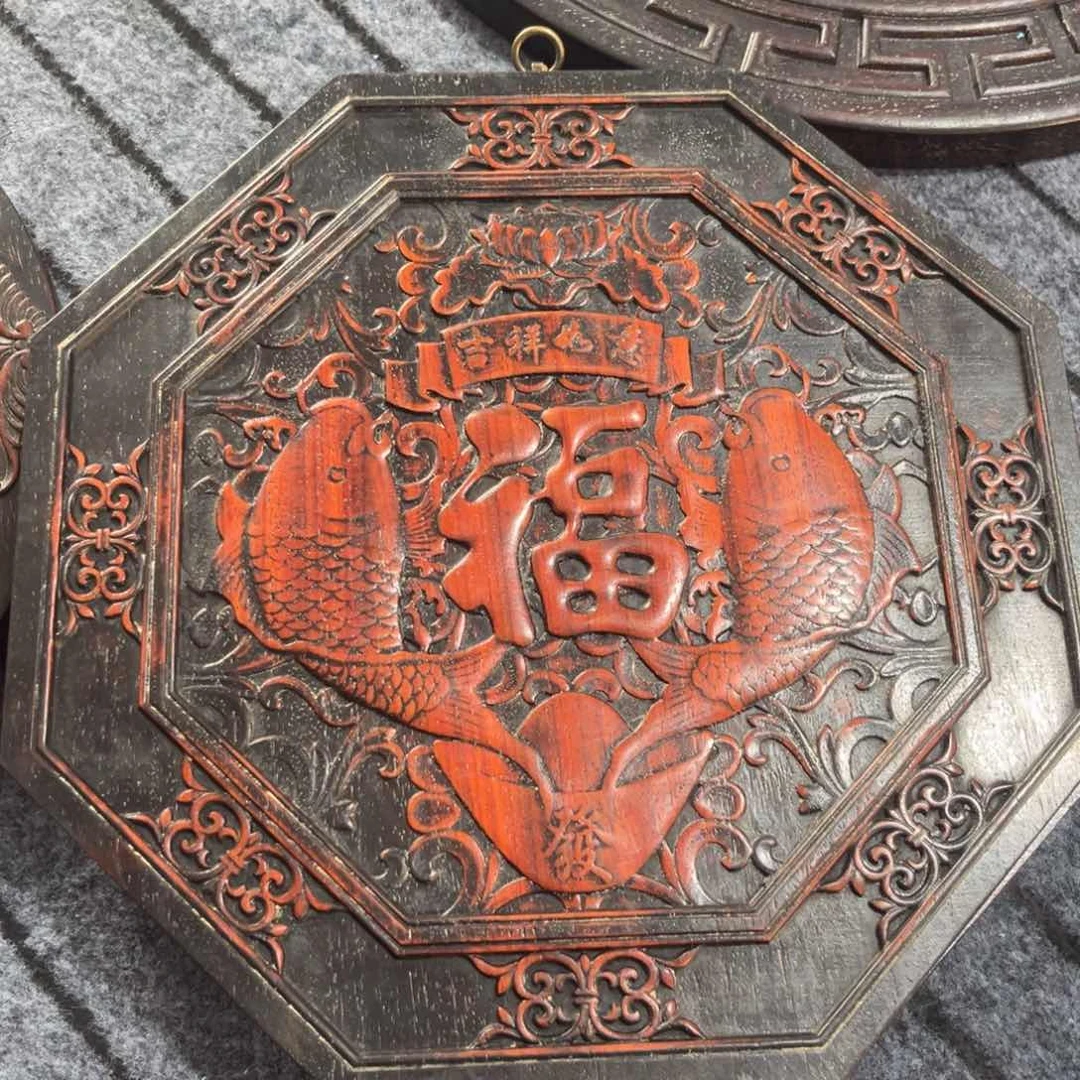 木非洲紫檀木雕牌匾挂匾