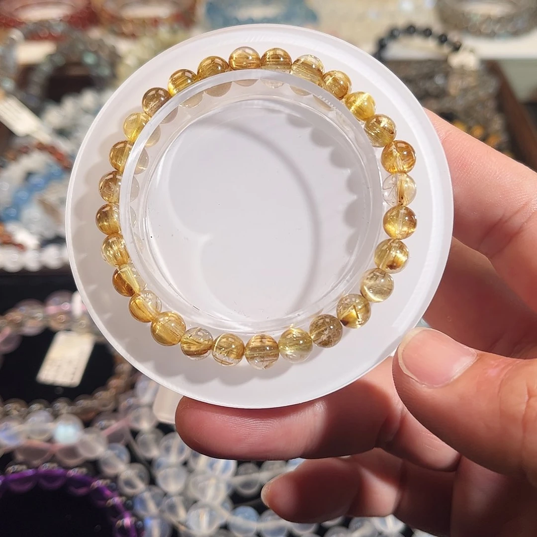 水晶手链未镶嵌钛晶