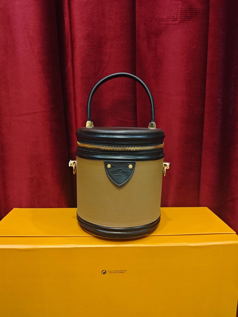 ins风经典发财桶潮流时尚包包15*17*15cm