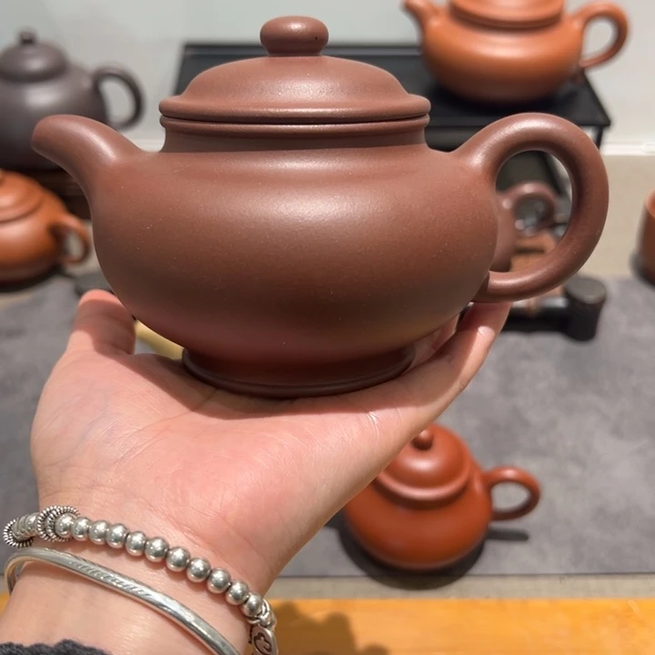 紫砂茶壶宜兴黄龙山紫砂壶