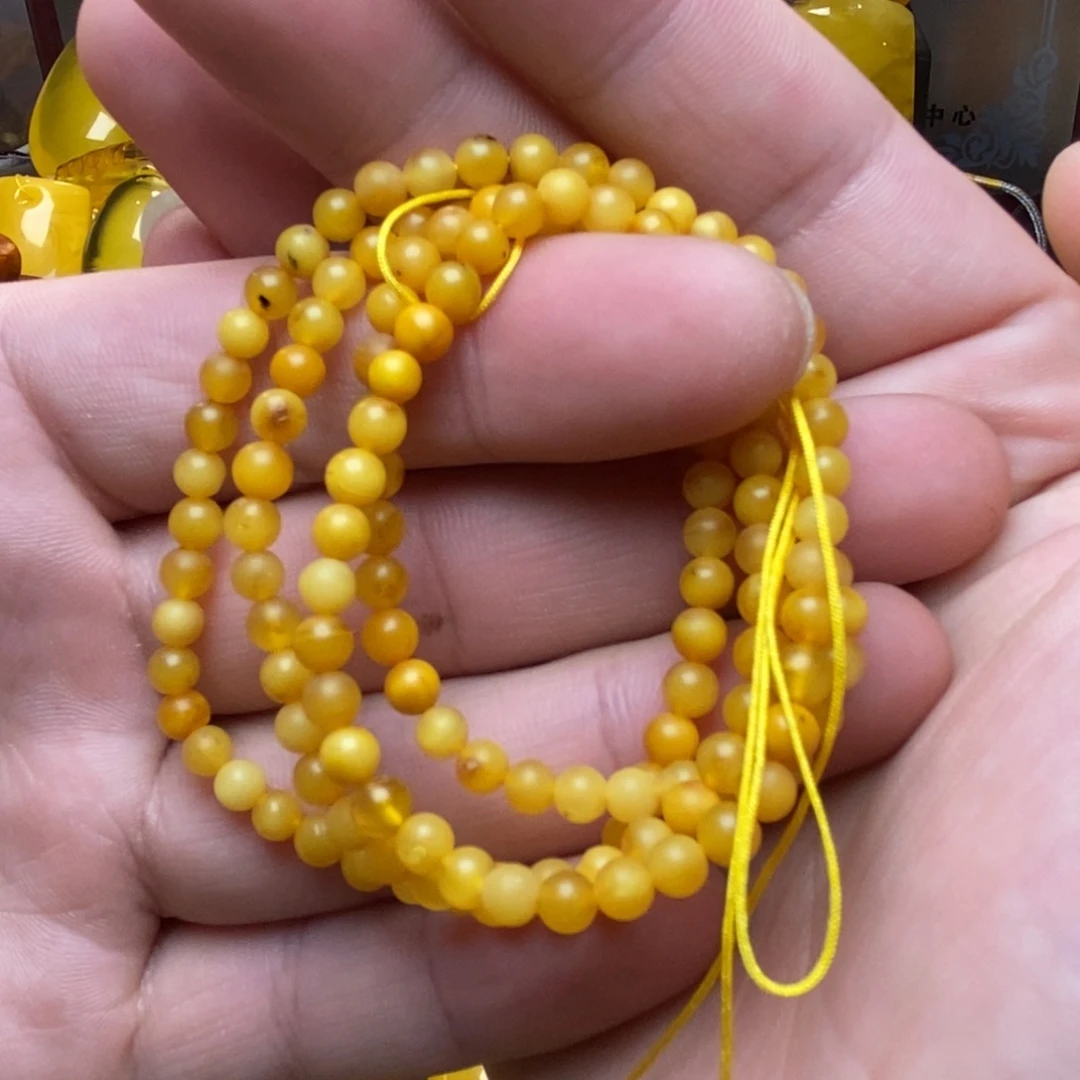 琥珀未镶嵌裸石蜜蜡