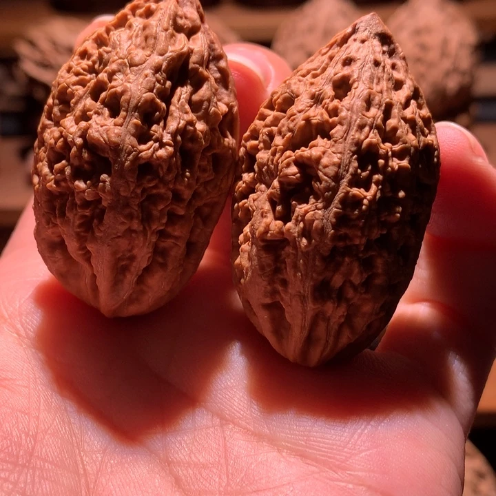 吊坠文玩核桃楸玥核31金梭子返油