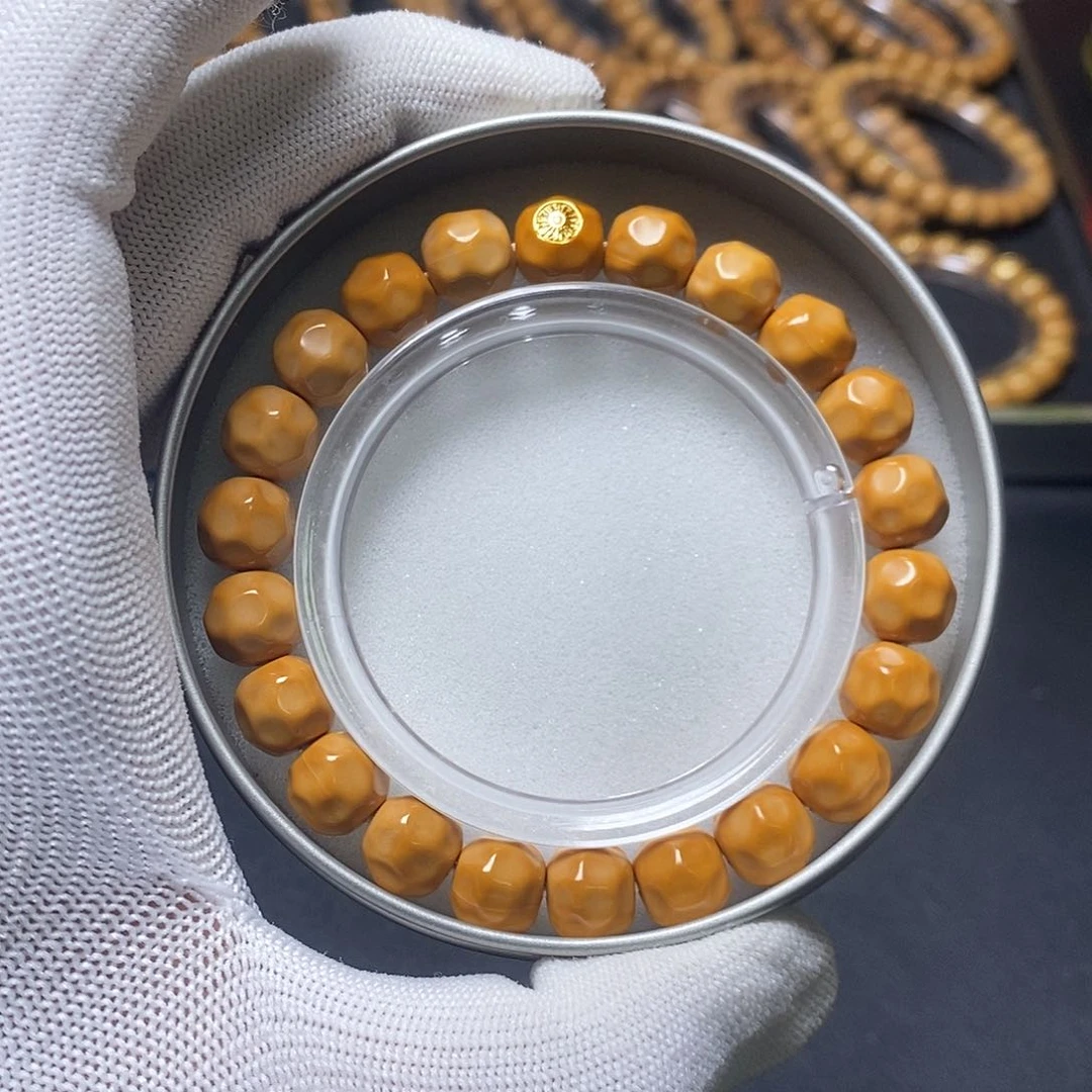 猴头核桃手串金标奶酪 10左右 全品 237号