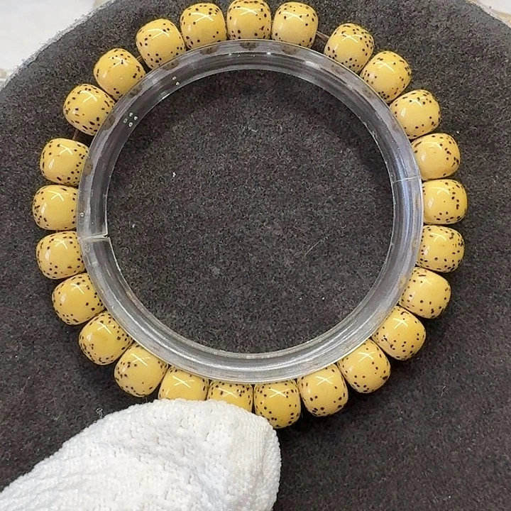 手串星月菩提原生态9河豚