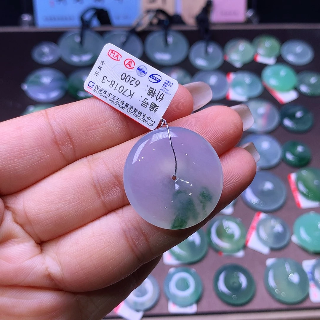 颈饰未镶嵌翡翠27×6.1