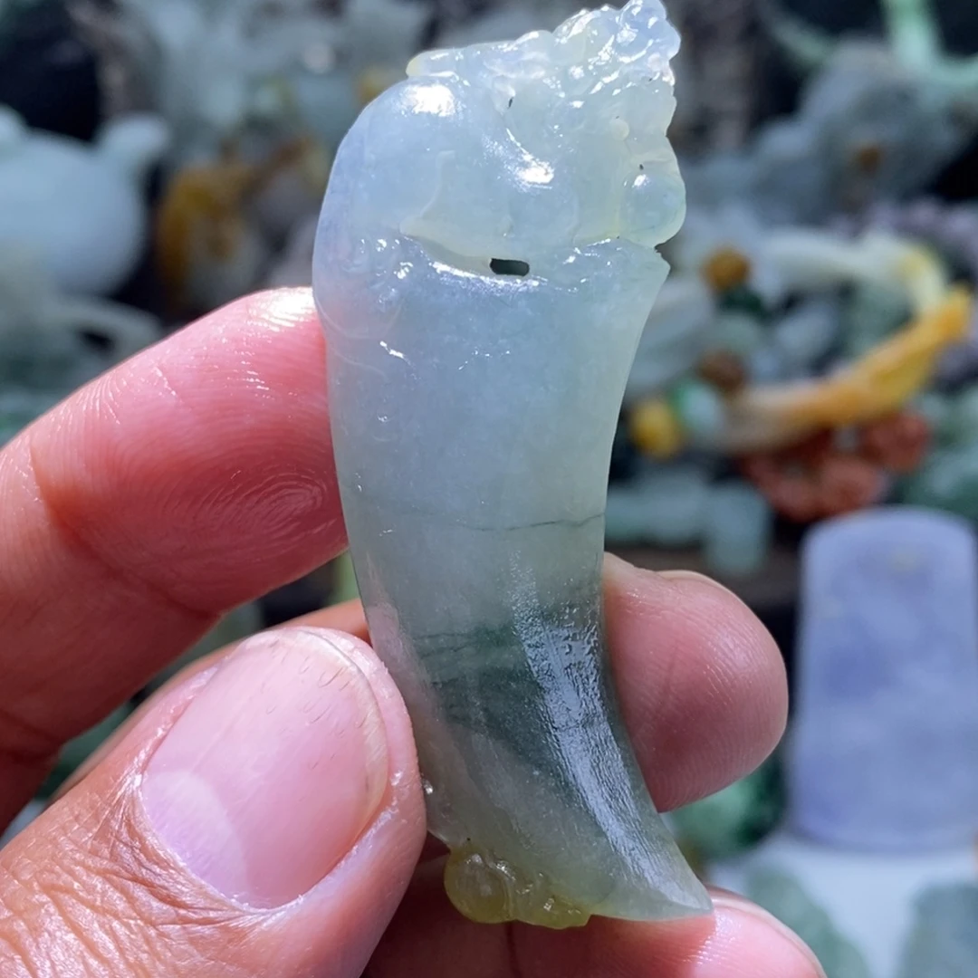 定制翡翠未镶嵌毛货