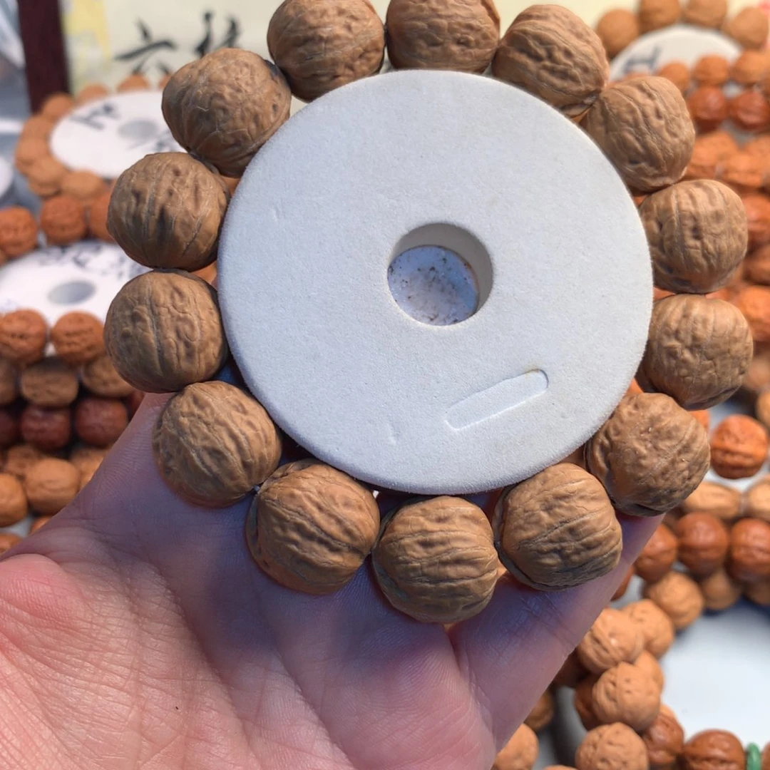 文玩核桃手串2.0正圆边肚子同尺名叫无敌