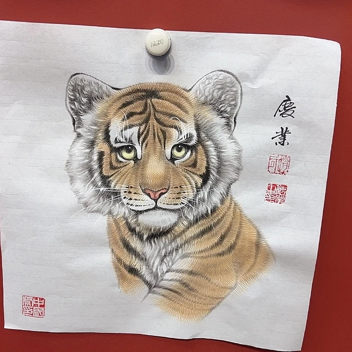 国画赵庆业老师国画作品月