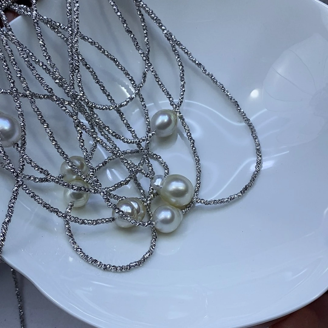 海水珍珠未镶嵌颈饰多样性发1