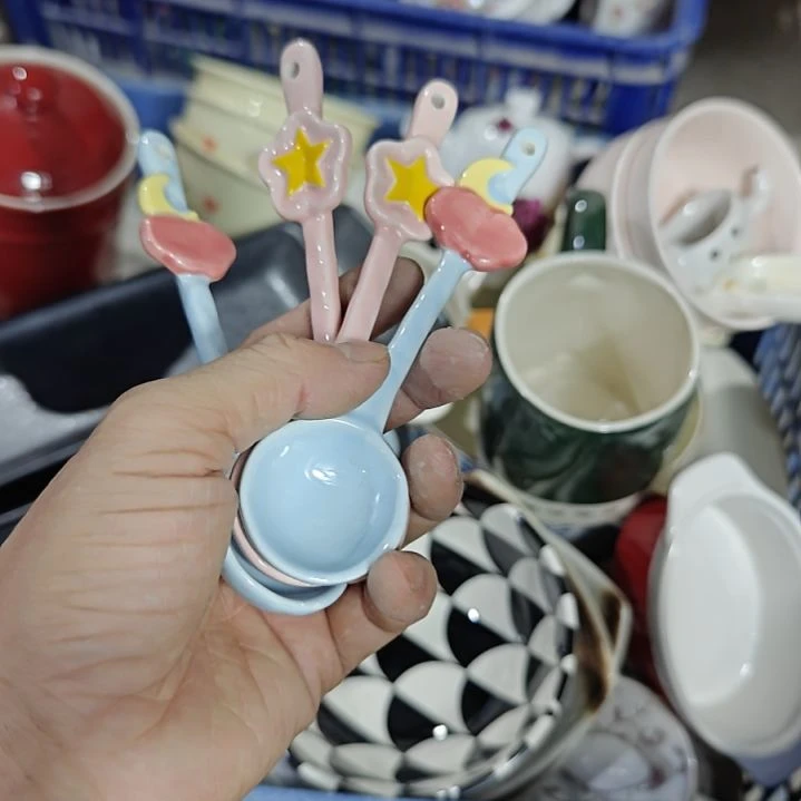 杯陶瓷杯碗盘微瑕介意慎拍