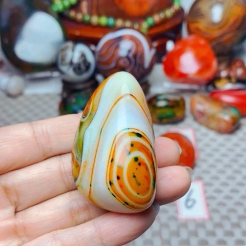 未镶嵌玛瑙/玉髓珠宝奇石