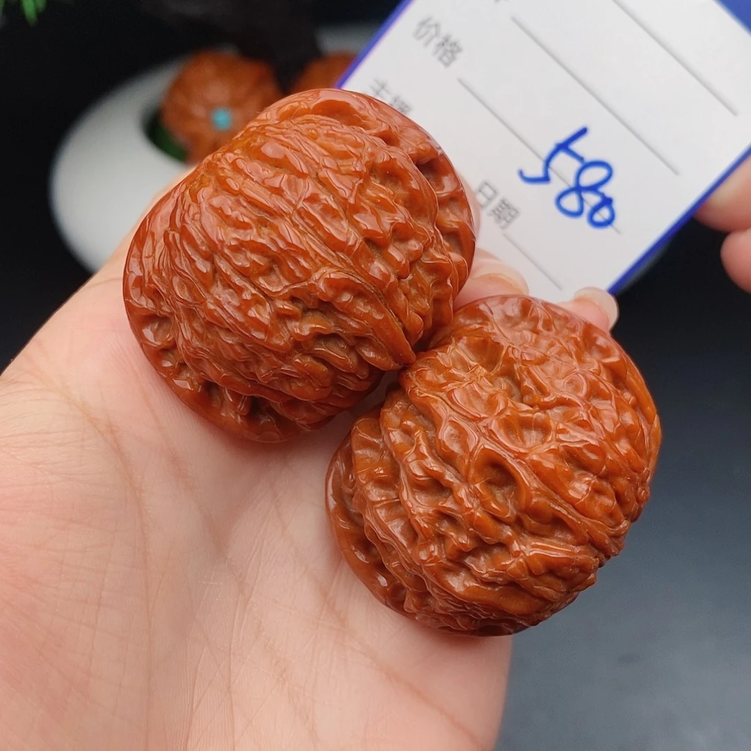 把件文玩核桃42山地磨盘580