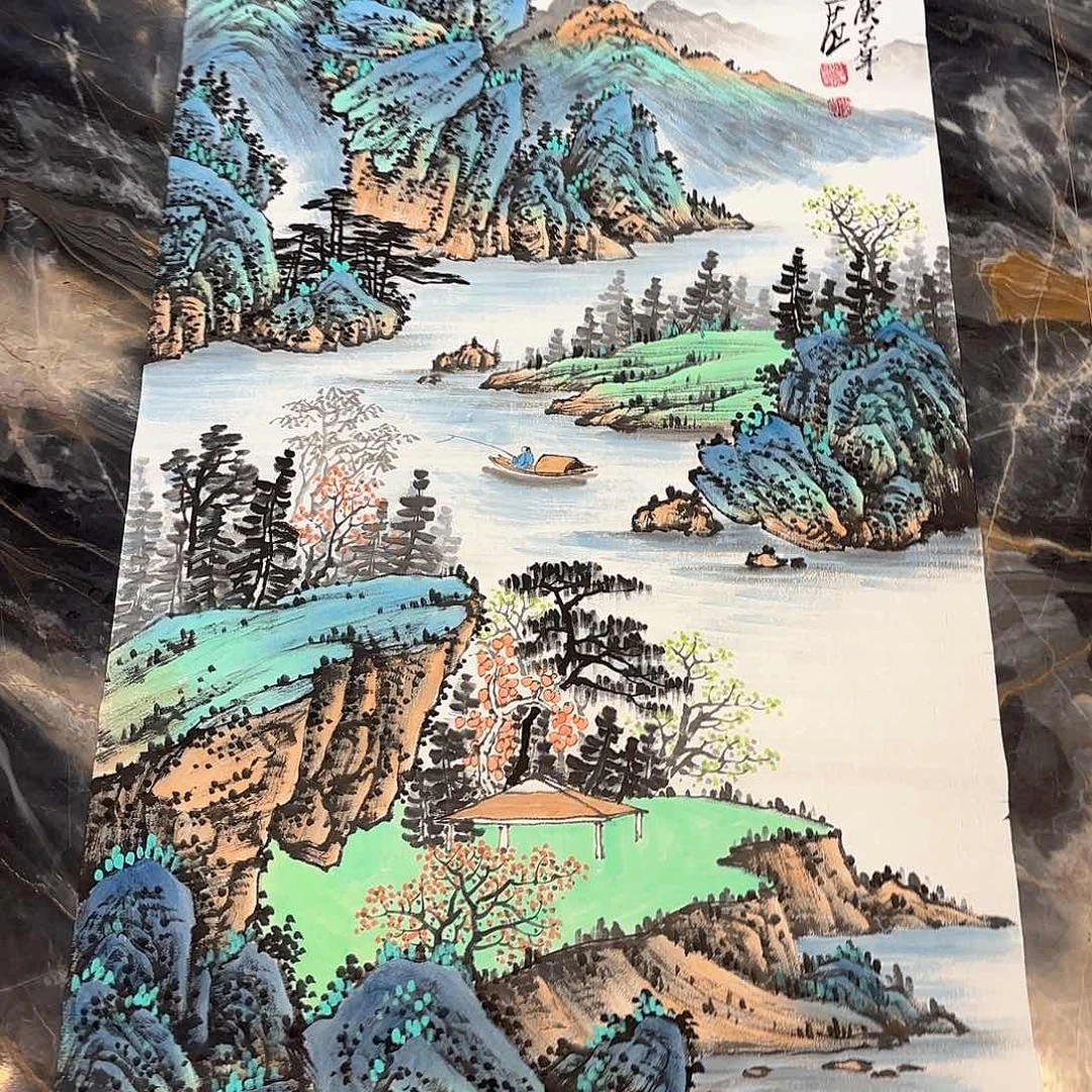 横款精品书画作品