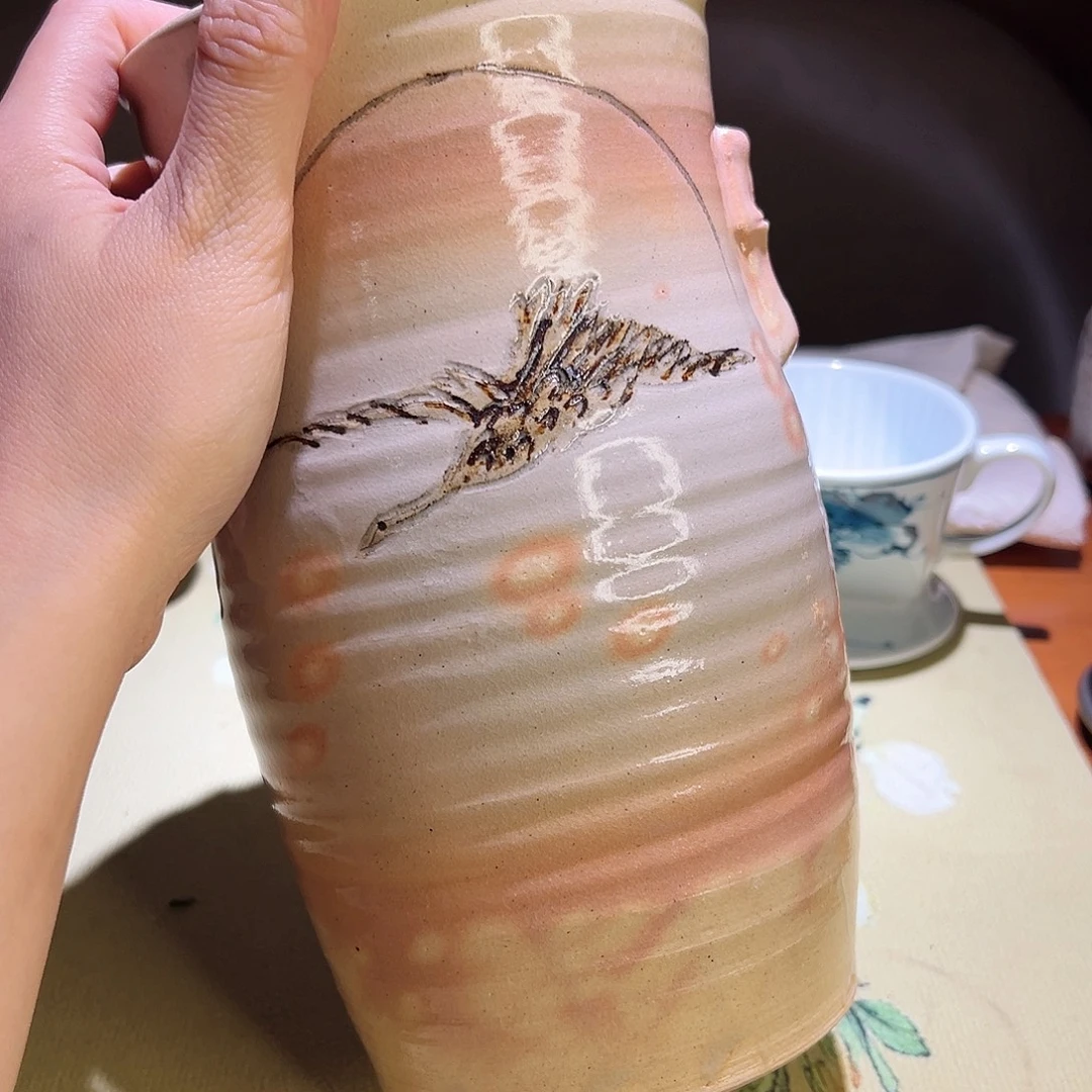 青***花咖啡杯和茶杯是我们学校