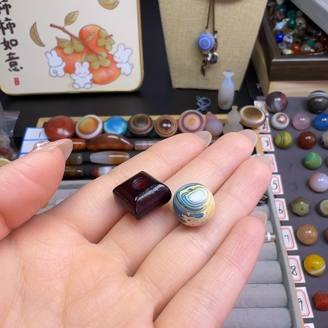 呢***️玛瑙/玉髓未镶嵌颈饰