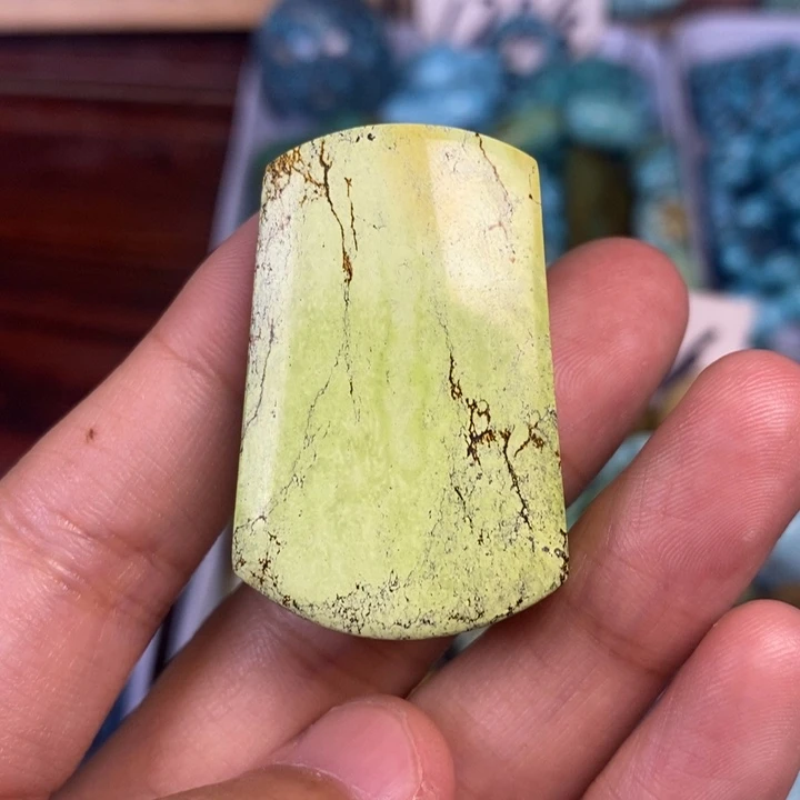 绿松石未镶嵌颈饰