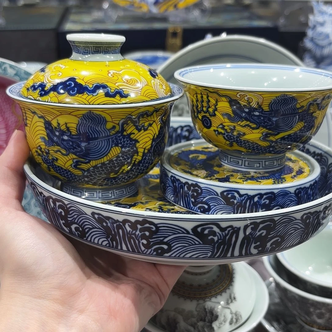 瓷片景德镇瓷器艺术半手