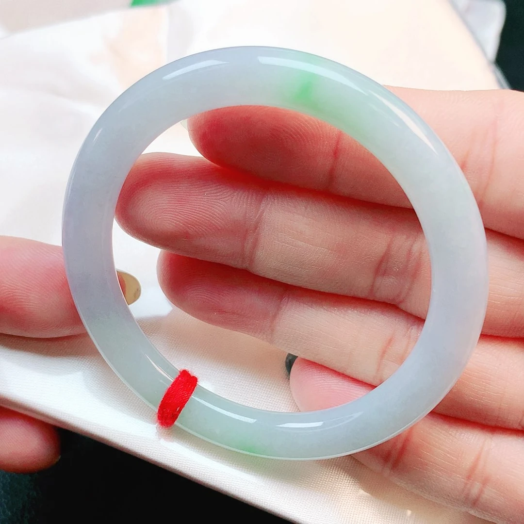 未镶嵌手镯翡翠圆条2972