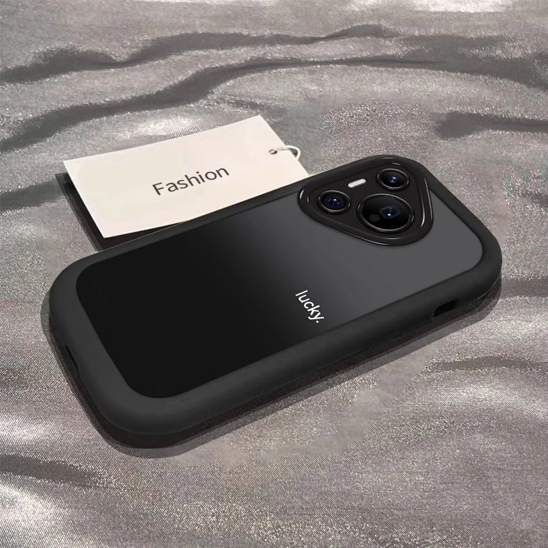 简约渐变适用华为Pura80PRO手机壳Pura70Pro+P40Pro+男女时尚P60