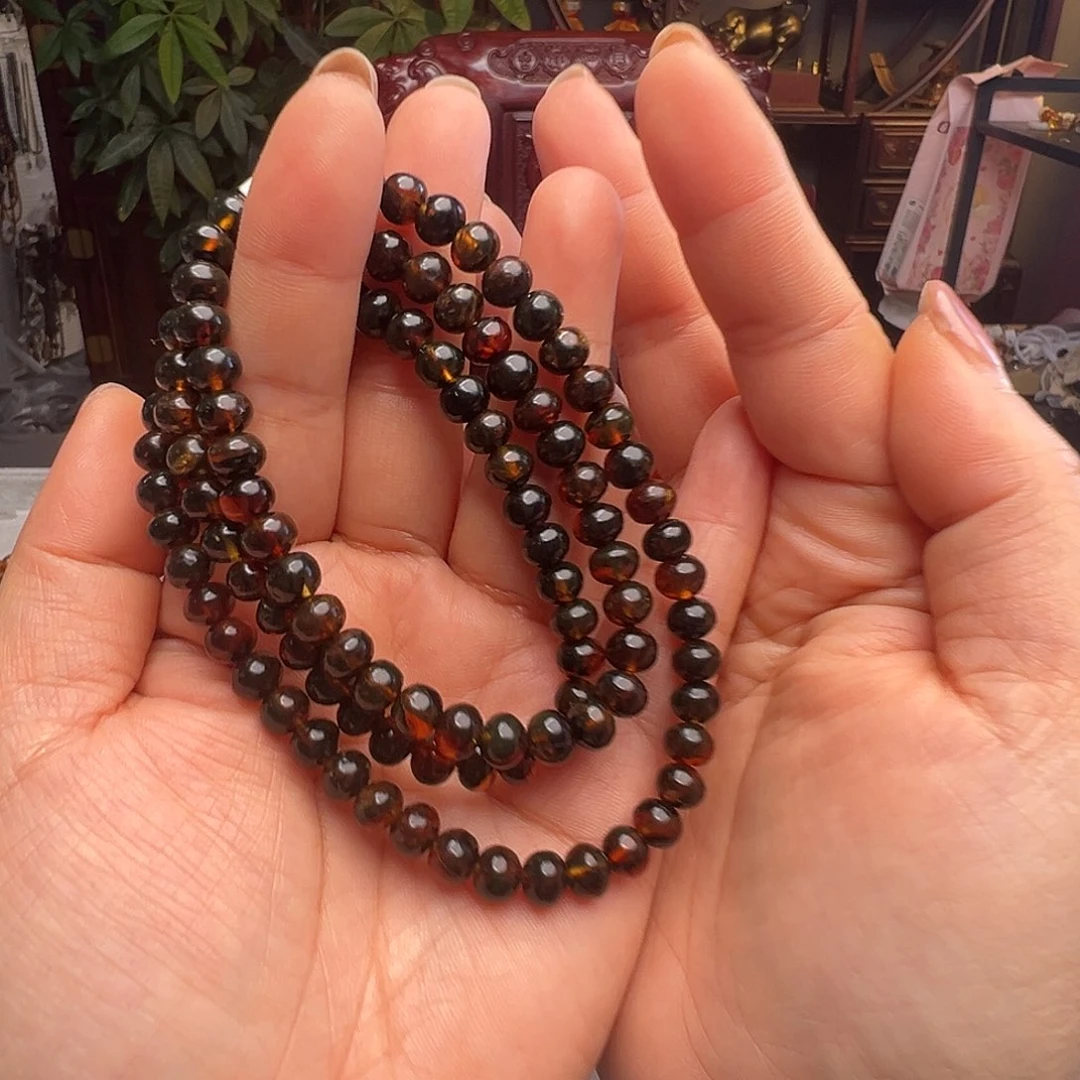 琥珀未镶嵌裸石抚顺琥珀20724七