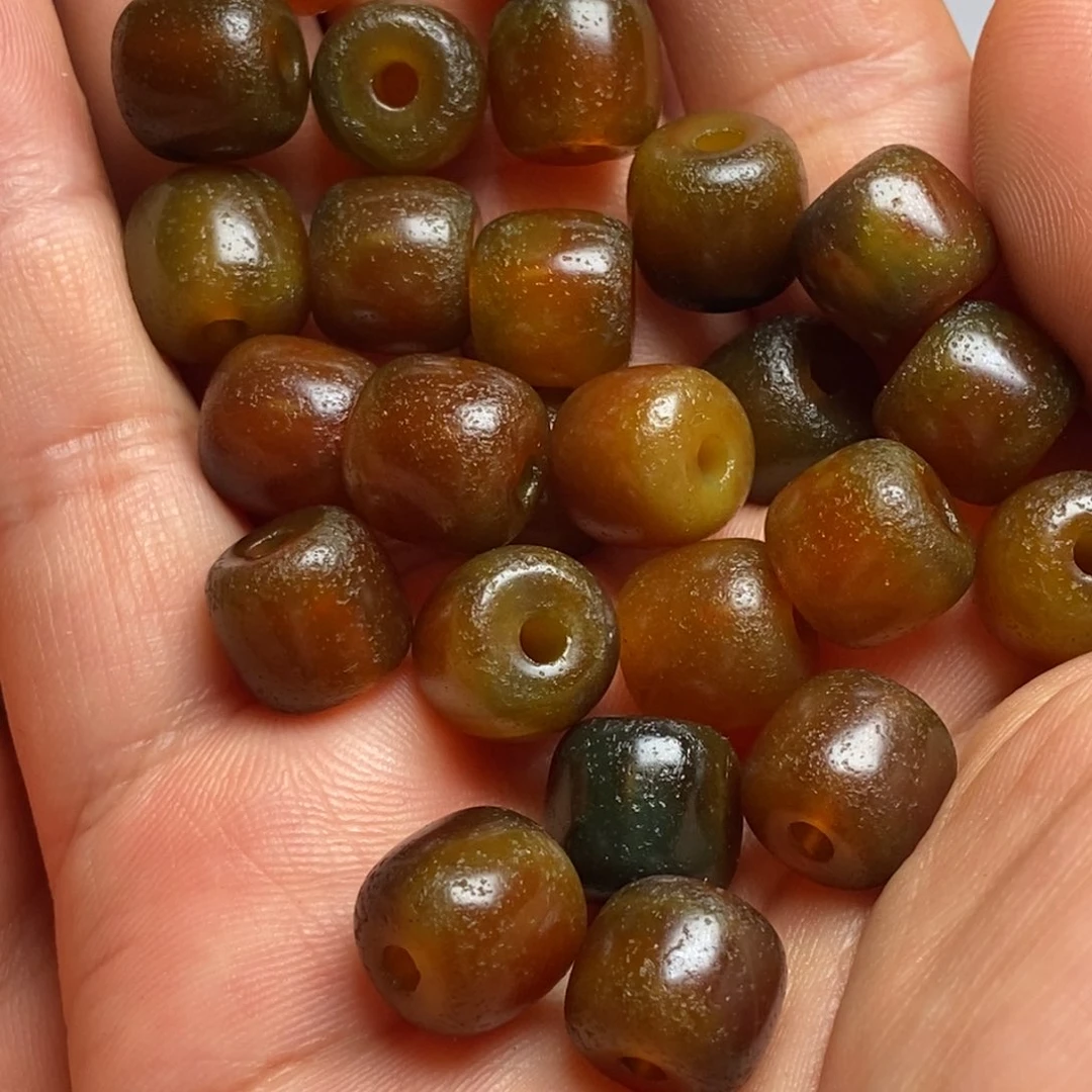 玛瑙/玉髓珠子未镶嵌20（备籽5）玛瑙12mm