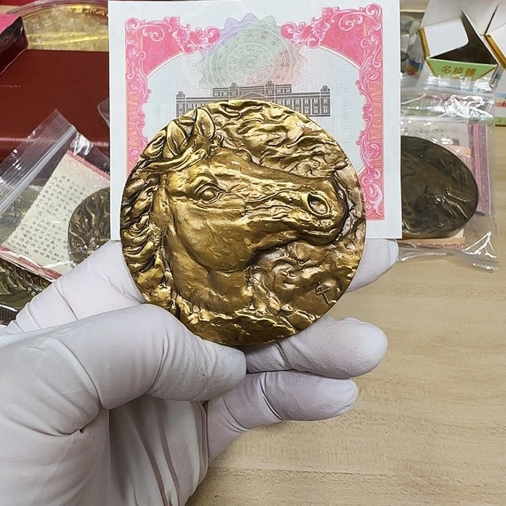 其他普通金属生肖马上海造币厂铜章一个