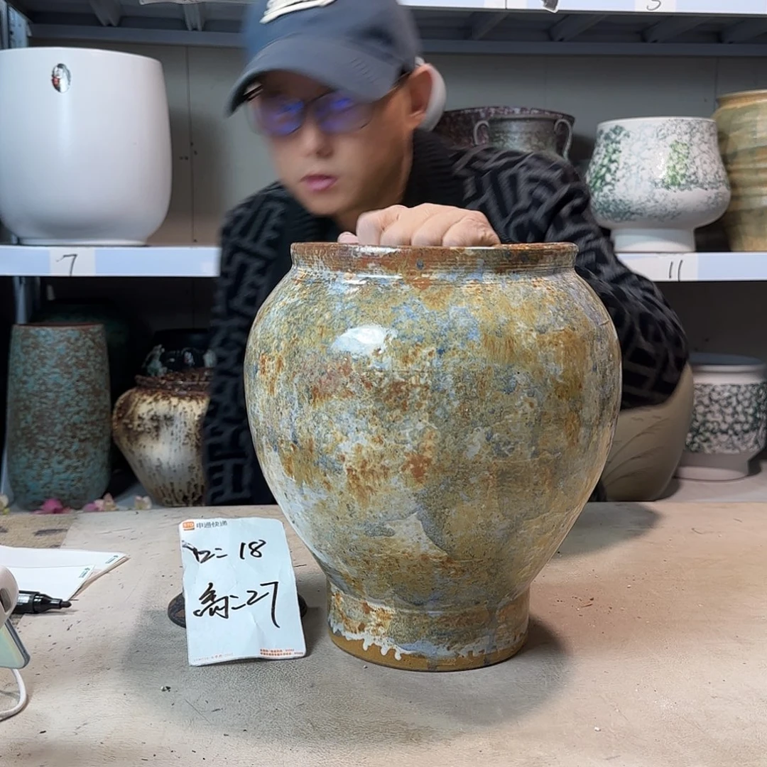 紫砂花盆尺寸18@27