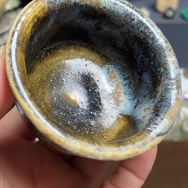 瓷片鲁山花瓷小盏，111111111