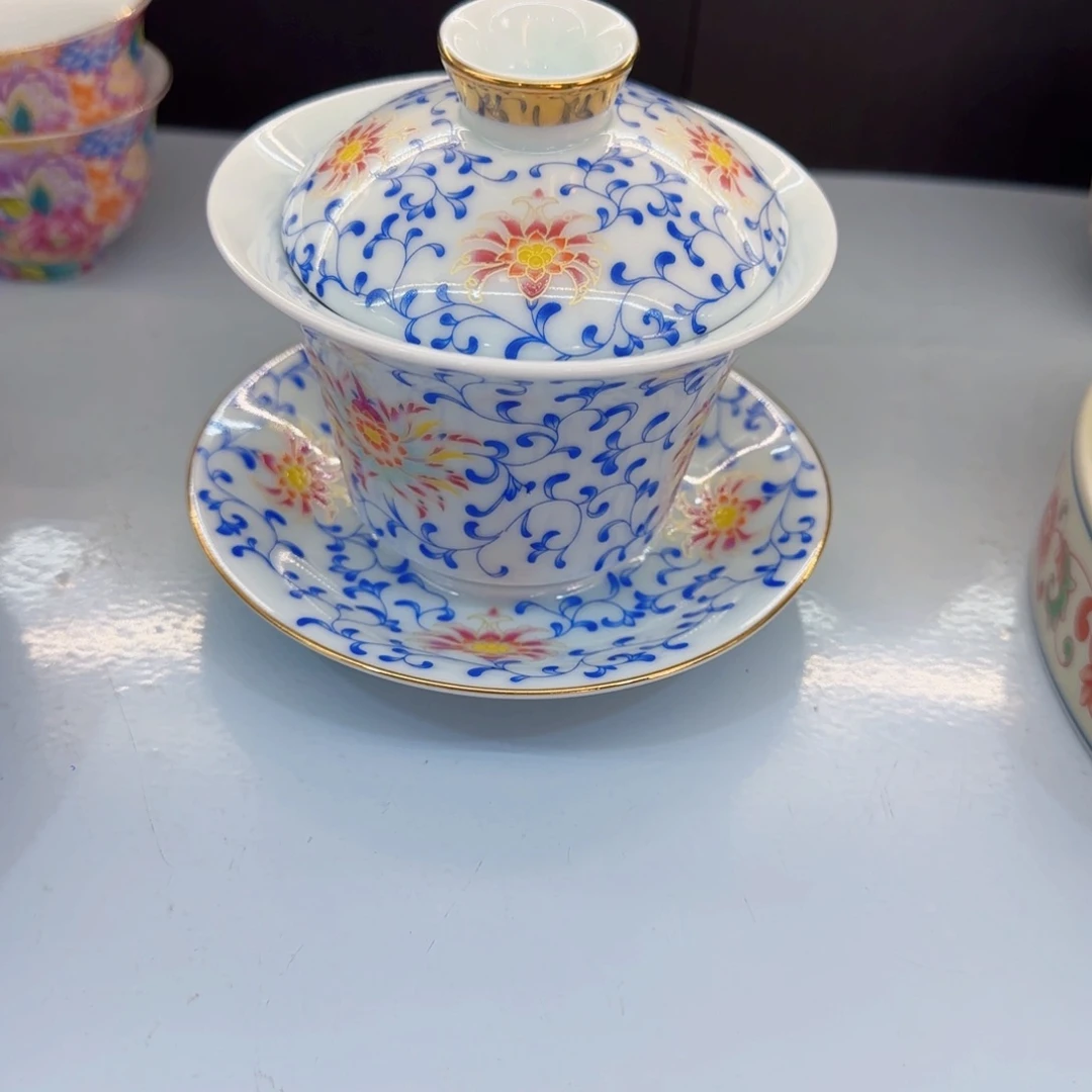 这些盖碗真好看！！！