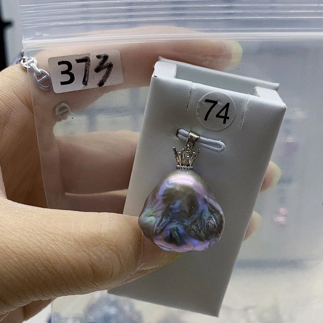 颈饰合金淡水珍珠