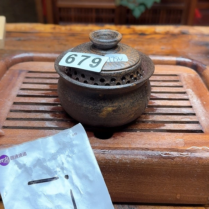 纯手工制作粗陶茶具