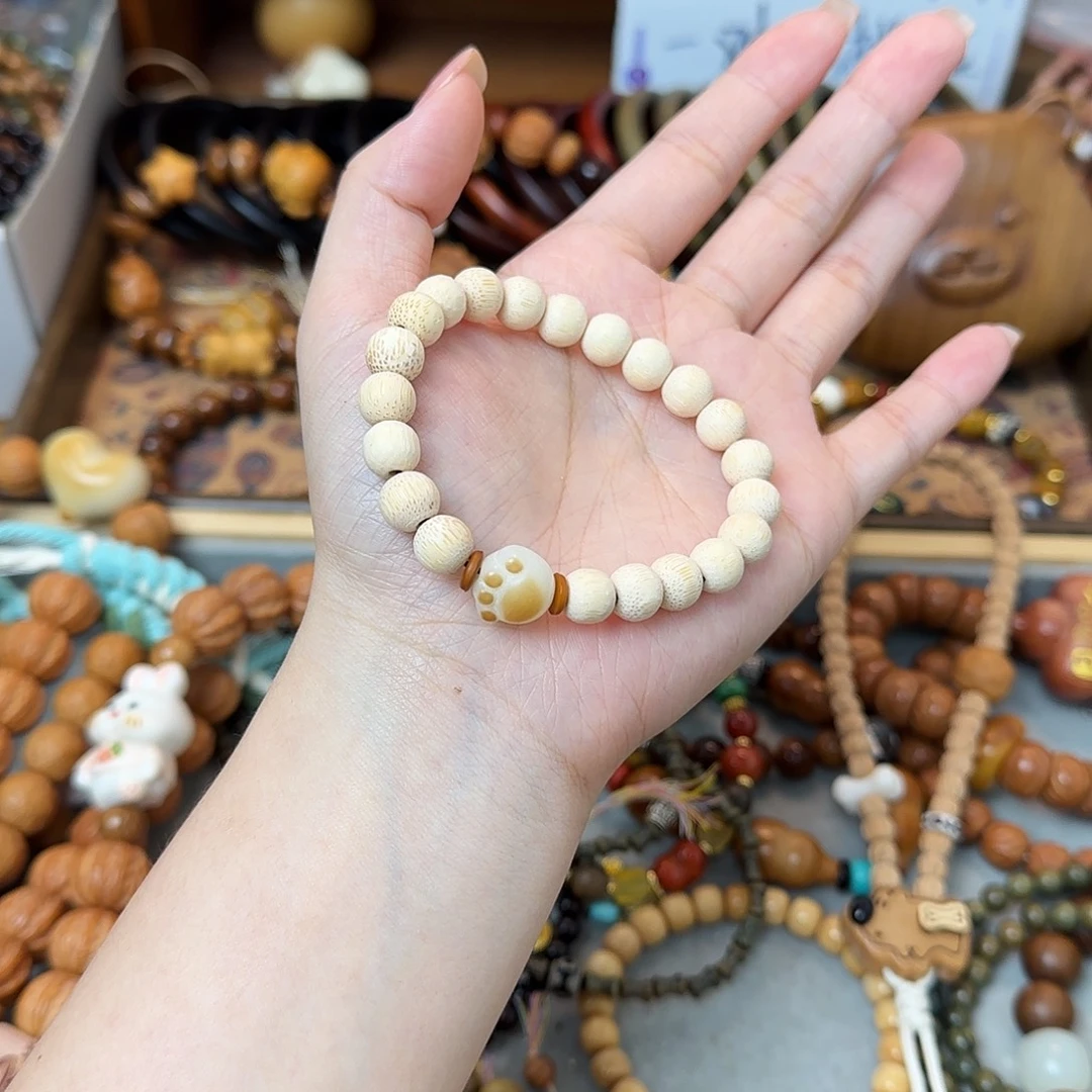 菩提手串/手链金丝竹猫爪