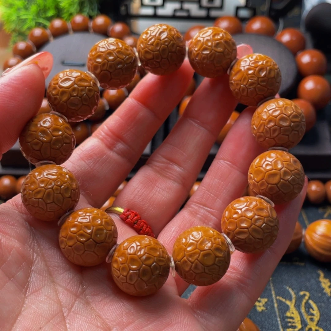 天***座橄榄核吊坠橄榄1.7