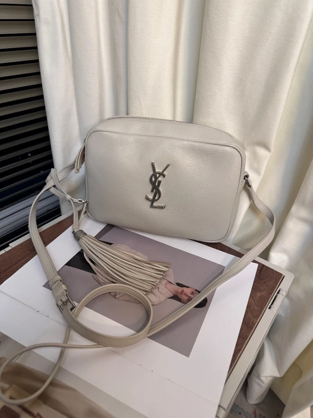 95新 YSL/圣罗兰 相机包腰包斜跨包甜美设计时尚百搭