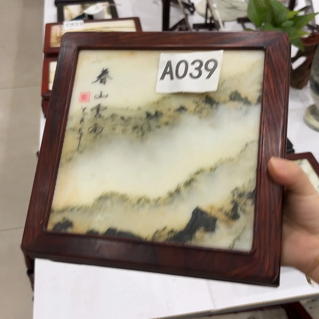 石材天然云石摆件摆件