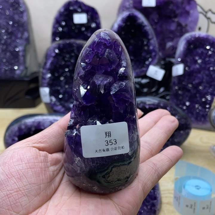 未镶嵌大型摆件（非配饰）紫晶