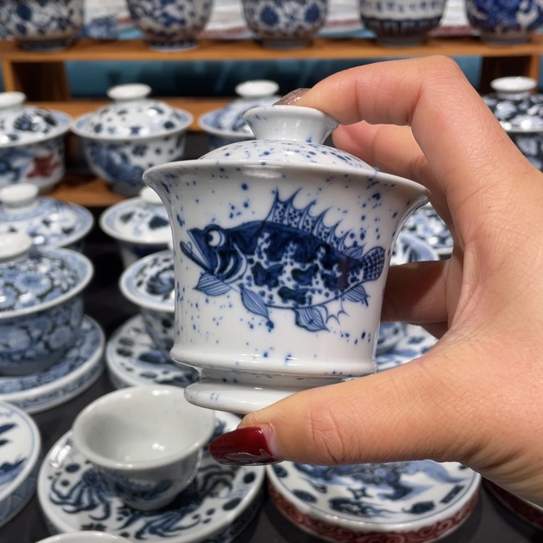 景德镇陶瓷手工手绘