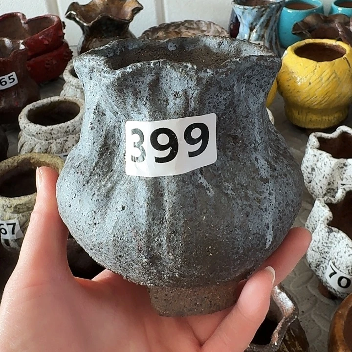 内口6高9粗陶手工