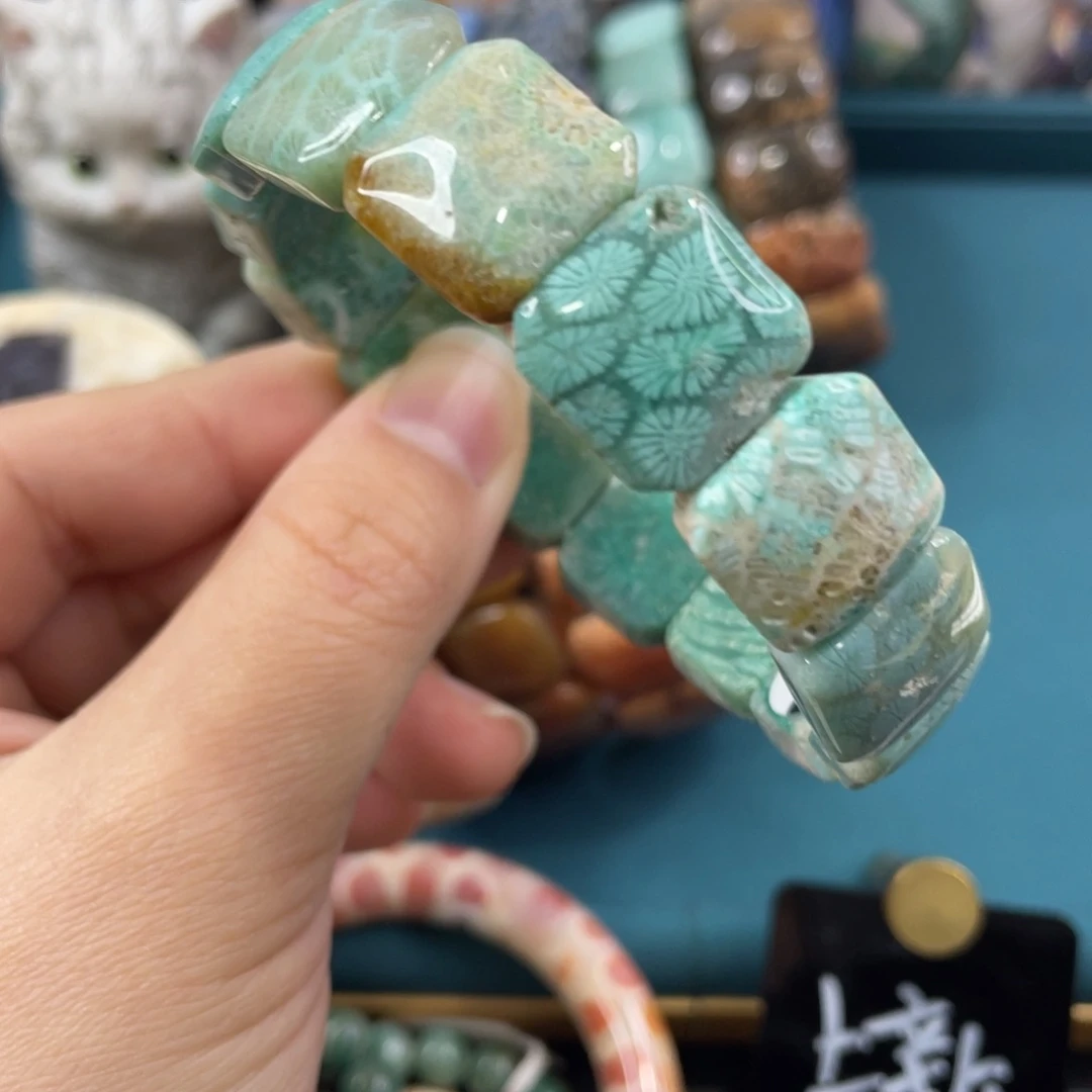 未镶嵌手镯硅化玉