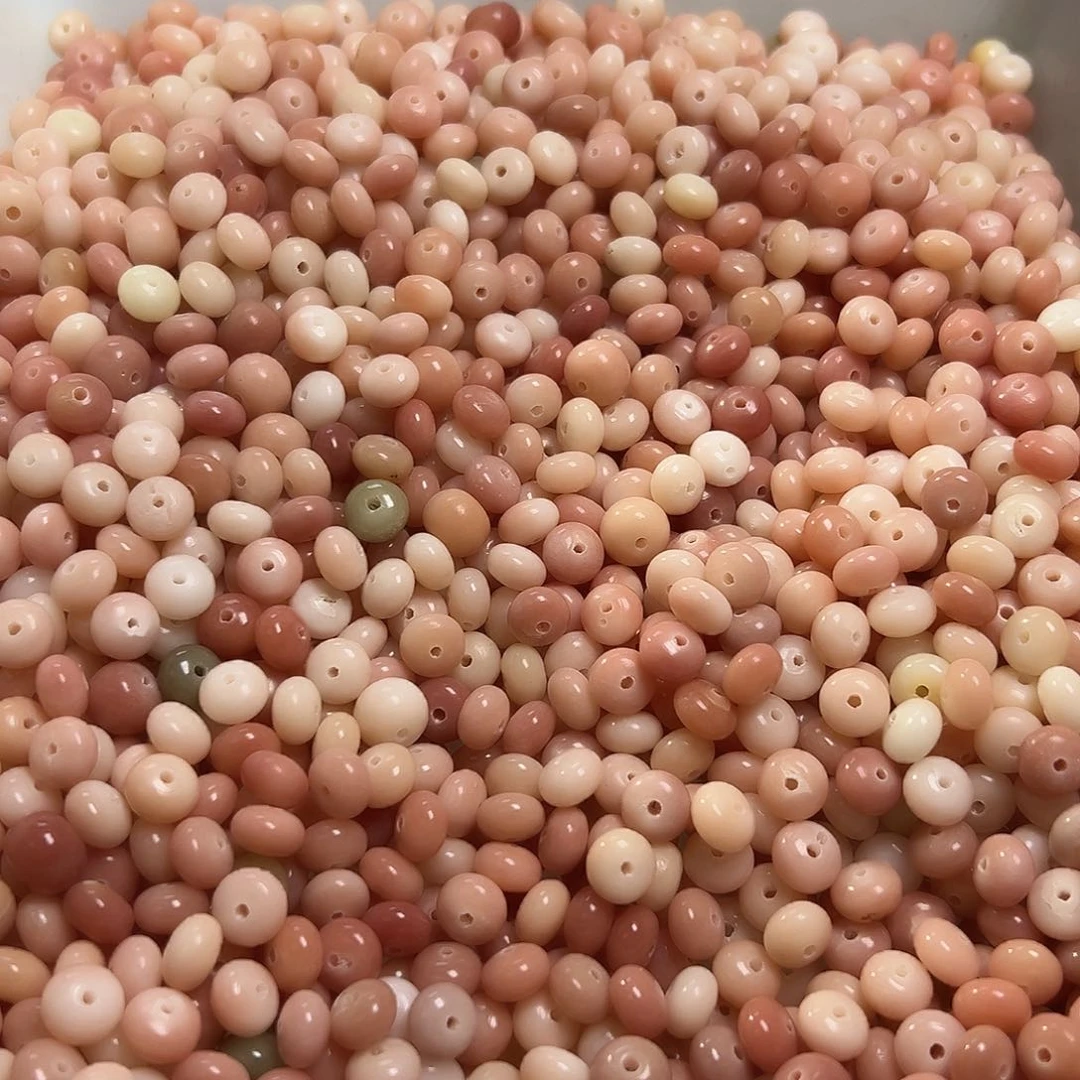 菩提根/象牙果吊坠150颗卡9瑕疵粉算盘