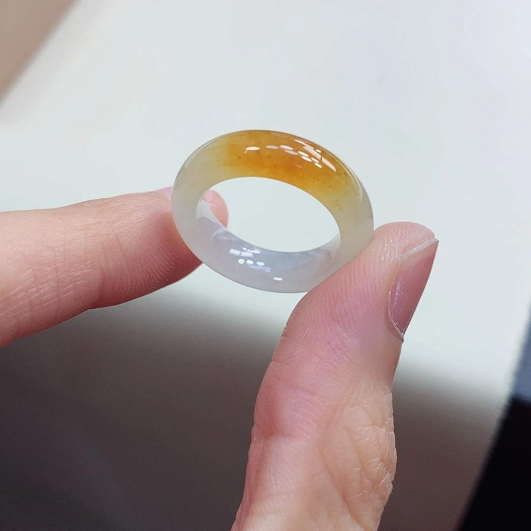 未镶嵌戒指翡翠10-11号