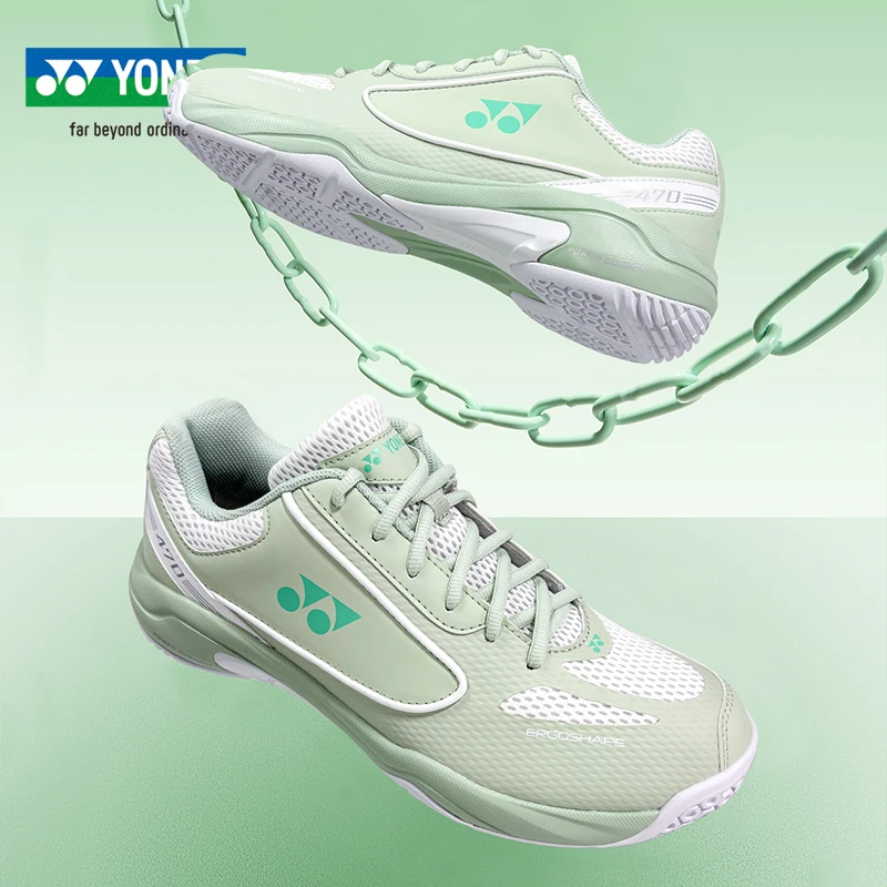 YONEX尤尼克斯羽毛球鞋yy男女款防滑减震运动鞋SHB470CR超轻透气