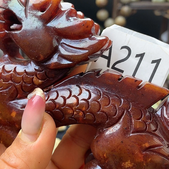 和田玉未镶嵌车挂