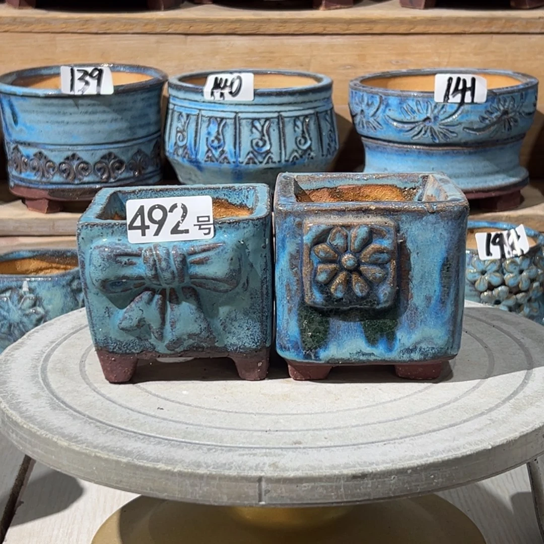 尚雅陶坊多肉花盆，内口径7