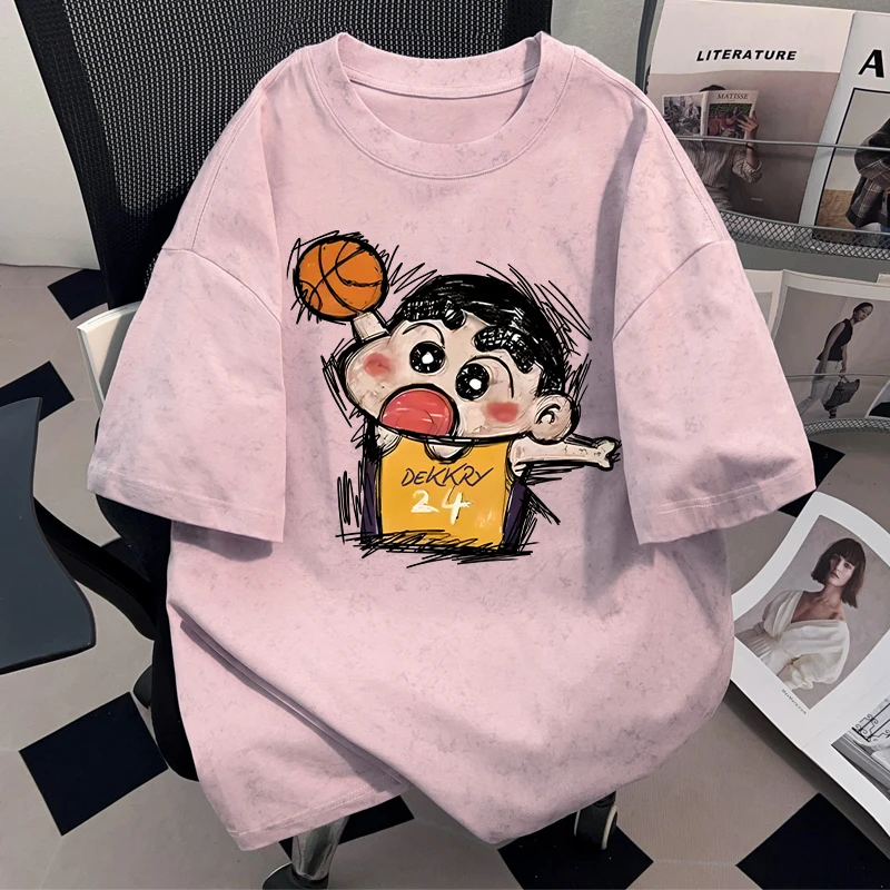 Dekkry街头潮牌ins休闲夏季扎染纯棉短袖男女款小众重磅情侣上衣